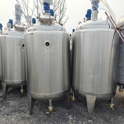 304 316 Ss Edelstahlmischer Mischtank Dauerbetriebsdruck