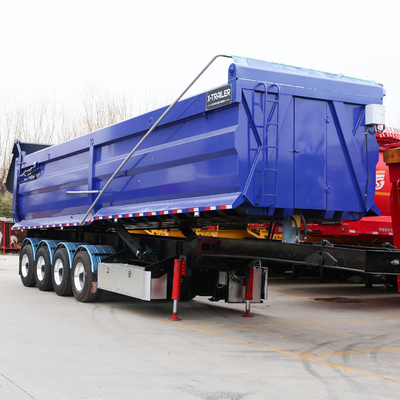 3 Achsen U-Form/Dump-Typ/Tipper/Tipping-Semianhänger mit Automatikgetriebe