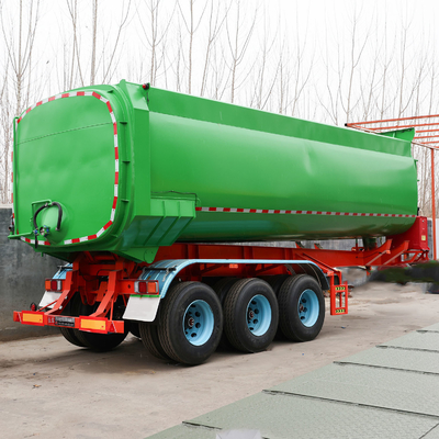 3/4 Achsen 60-80 Tonnen Schwerer Kipper/Dump Truck Halbanhänger mit 4-6L Motorkapazität