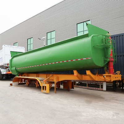 3/4 Achsen 60-80 Tonnen Schwerer Kipper/Dump Truck Halbanhänger mit 4-6L Motorkapazität