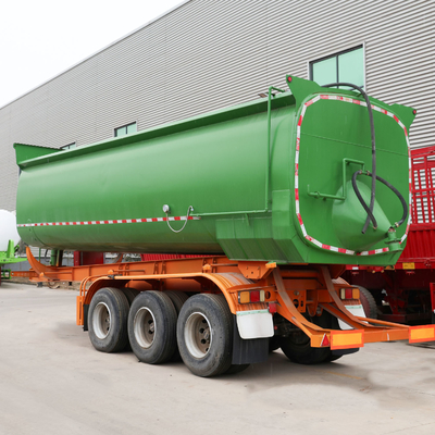 3/4 Achsen 60-80 Tonnen Schwerer Kipper/Dump Truck Halbanhänger mit 4-6L Motorkapazität