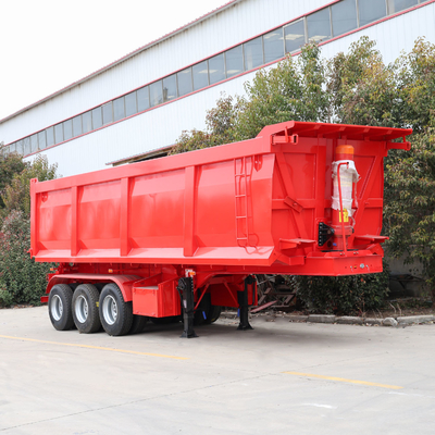 80 Tonnen schwerer 4-Achsen-Dump-Schienenwagen-Anhänger