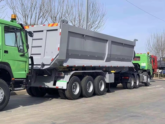 U-Form-Tipper-Anhänger/Tipper-Halbanhänger mit ISO-Zertifizierung und 12r22.5 Reifen