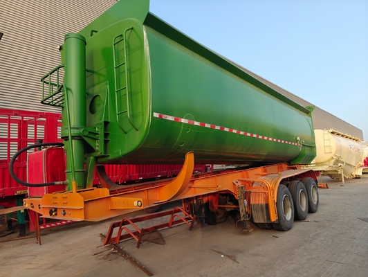 ISO-Zertifizierung für Reifen Semi-Anhänger für 31-40t Lastkapazität Tipping Tipper Dumper