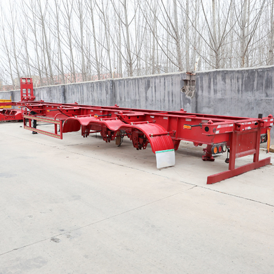 Multi-Funktion Flachbett Skeleton Flachbett Semi-Trailer Container Trailer mit 007 Design