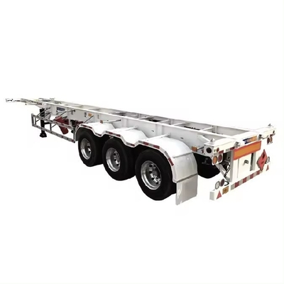20FT 45FT Skeletter Verwendet Semi 40FT Skeletter Container Chassis Anhänger Semi-Anhänger