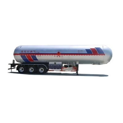 3 Achsen Anpassung 4 Kompartiment Gas-Tanker Semi-Anhänger für Schwerlasttransport