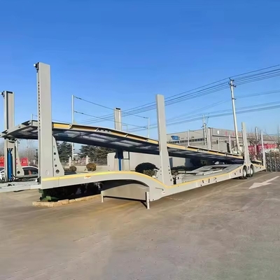 Mittelschwerlast-Hydraulischer Fahrzeugträger Anhänger Nutzfahrzeuganhänger Fahrzeugträger Anhänger mit ABS