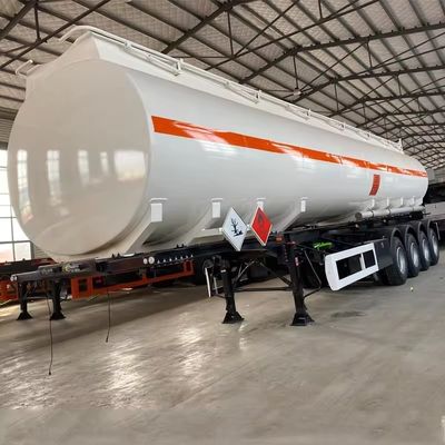 11500*2500*3600 mm Kraftstofftankeranhänger mit 50 Tonnen Ladekapazität in Ölbehälter Halbanhänger