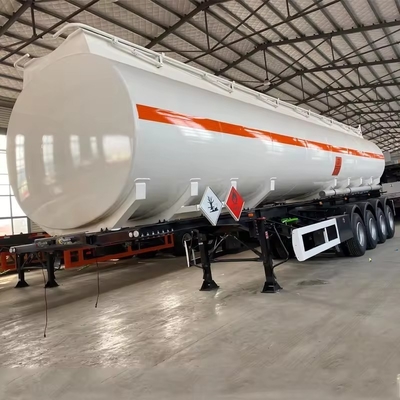 3 Achsen Kraftstofftankschiff Halbanhänger 40000 42000 45000 50000 60000 Liter Ölbehälter