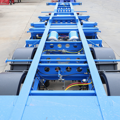 13000x2500-3000x1650mm Niedrigbettwagen Halbanhänger für den Transport schwerer Ausrüstung