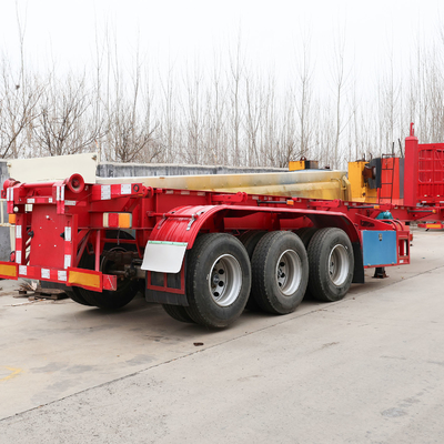 60-100 Tonnen Semi-Anhänger Lowboy Truck Selbstdumping Lowbed Semi-Anhänger für Schwerlast