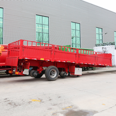 13000x2500-3000x1650mm 4 Achs-Lowbed Semi-Truck Anhänger mit ISO9001 Zertifizierung