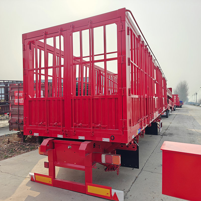 60 Tonnen schwere Schutzzäune für Laderautos mit 13000*2500*3250mm Fallseitenwand