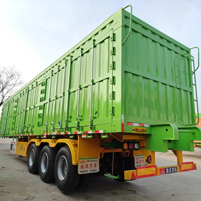13000*2500*3250mm 3 Achsen Getreidetransport Zaun Halbanhänger Ladungspfahl Halbanhänger