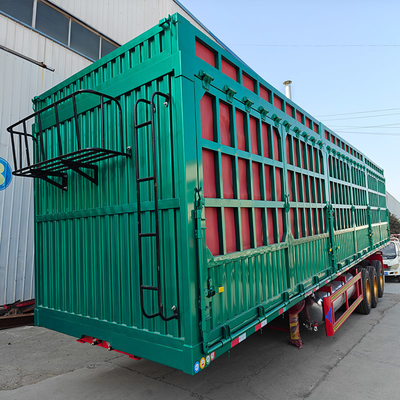 2&quot; oder 3&quot; Kingpin Fence Stake Bulk Cargo Semi-Trailer Dumping Truck mit Doppelmünzenreifen