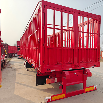 2&quot; oder 3&quot; Kingpin Fence Stake Bulk Cargo Semi-Trailer Dumping Truck mit Doppelmünzenreifen