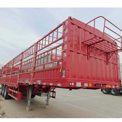 2&quot; oder 3&quot; Kingpin Fence Stake Bulk Cargo Semi-Trailer Dumping Truck mit Doppelmünzenreifen