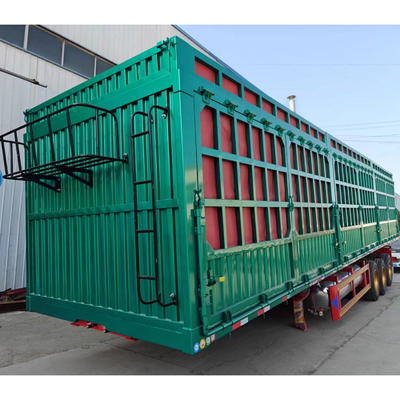 2&quot; oder 3&quot; Kingpin Fence Stake Bulk Cargo Semi-Trailer Dumping Truck mit Doppelmünzenreifen
