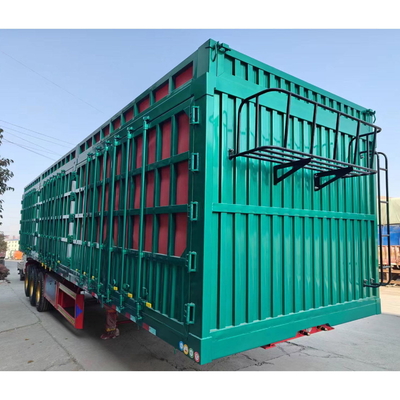 2&quot; oder 3&quot; Kingpin Fence Stake Bulk Cargo Semi-Trailer Dumping Truck mit Doppelmünzenreifen