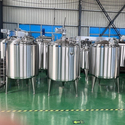 304 316 Ss Edelstahlmischer Mischtank Dauerbetriebsdruck