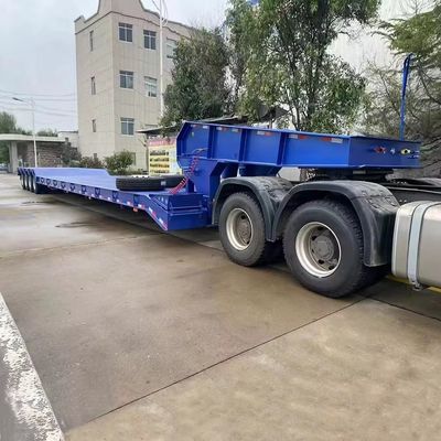 Flachbett-Semi-Anhänger für 20 FT oder 40 FT Container BPW/Fuwa Achsen und verriegelbares System