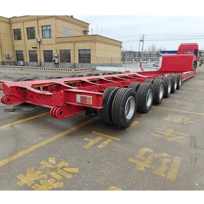 Guter Tri-Axle 40FT 20FT Flatbed Container 60 Tonnen Lkw Anhänger für Ihre Anforderungen