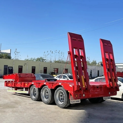ABS-Anti-Block-Bremssystem 3 Achsen 40 Tonnen niedrig liegender Semi-Lkw-Anhänger für Traktor-Lkw